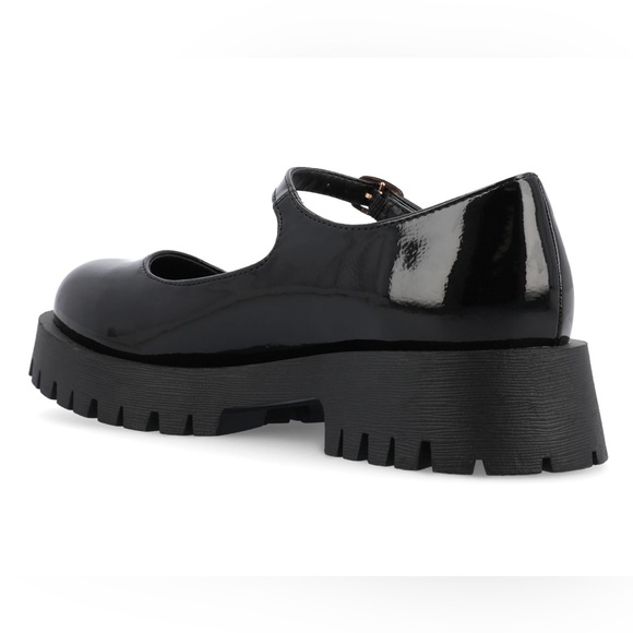 KAMIE Women’s 7 1/2 Black Faux Patent Leather Mary Jane’s New w/o box! - Picture 5 of 16